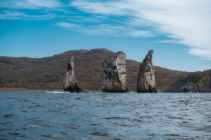 Морская прогулка к острову Старичков
